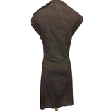 Bottega Veneta Brown Wool Dress, Size 38 IT / XS