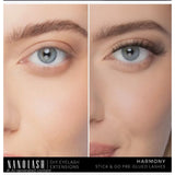 Nanolash DIY Eyelash Extensions Stick & Go Pre Glued Lashes