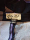 Issa London Printed Silk Jersey Wrap Dress Size 14