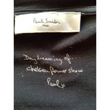 Paul Smith Black White Floral Print Dress Size M.