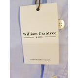 William Grabtree & Sons Men's Sky Blue Poplin Shirt Size 15 1/2