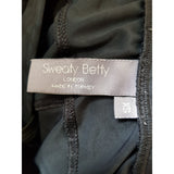 Sweaty Betty Black Animal Print Trousers XS