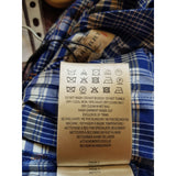 Burberry Navy White 100% Silk Trousers Size 16.