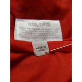 Nicole Farhi Women's Orange Cotton Short Sleeve Blouse Size 10 UK 36 EU