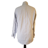 Proper Cloth Men's Blue White Stripe Shirt Size S