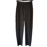 Sweaty Betty Black Animal Print Trousers XS