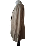 Paul Smith London The Westbourne Light Brown Cotton Blazer Jacket Made in Italy UK 38
