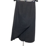 Theory Black Pure Cashmere Skirt Size 2 US 6 UK