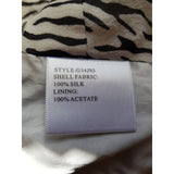 Gold by Michael White Black 100% Silk Dress with Bolero Size 16.