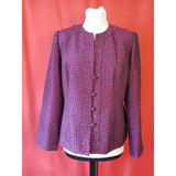 EASTEX Women's Purple Blazer Size 12