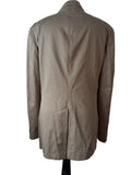 Paul Smith London The Westbourne Light Brown Cotton Blazer Jacket Made in Italy UK 38