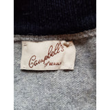 Campbell's of Beauly Green Wool Zip Jumper Size 40 / XS