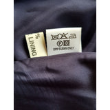 Avoca Collection Women's Navy Wool Coat Size S
