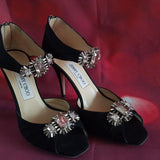 JIMMY CHOO high heel black shoes size 4.5 / 37.5