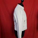 Calvin Klein Jeans White Jacket Size M