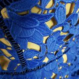 SELF PORTRAIT Blue Lace dress Size 12