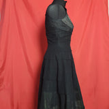MARTIN GRANT Womens Black Dress Size L