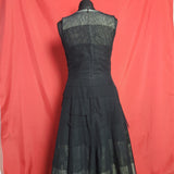 MARTIN GRANT Womens Black Dress Size L