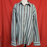 ROBERT GRAHAM Mens Stripe pattern shirt Size 2XL