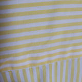 BAUKJEN Womens Yellow striped shirt Size 14