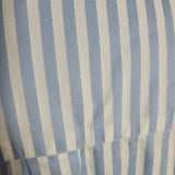 BAUKJEN Womens Light Blue striped shirt Size 14