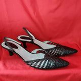 Bottega Veneta Black Shoes Heals Sandals