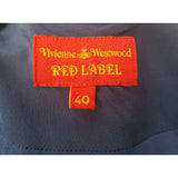 Vivienne Westwood Red Label Blue Silk Dress Size 40 IT 8 UK
