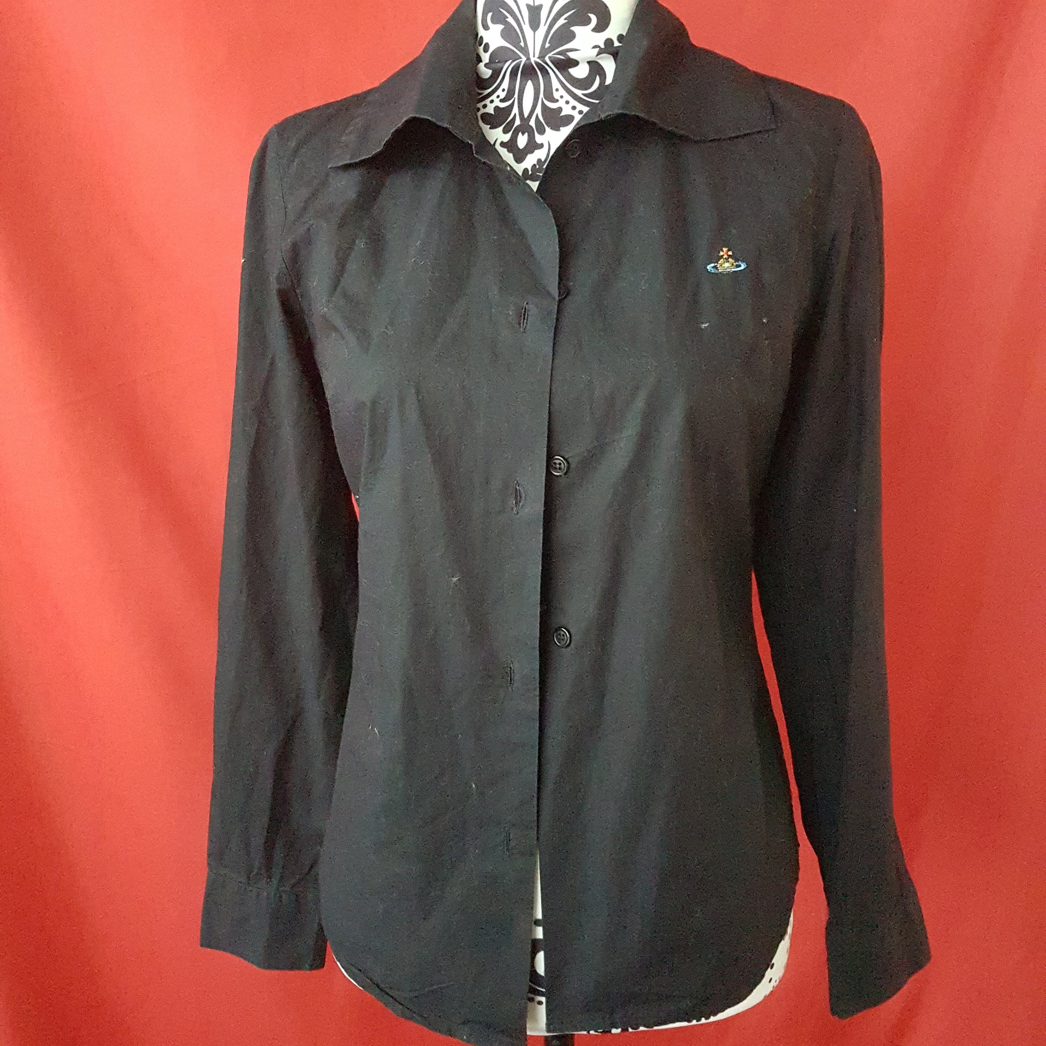 Vivienne Westwood Red Label Womens Black Shirt Size l / S