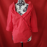 Vivienne Westwood Red Label Red Wrap Top Blouse Size lll / L