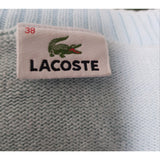 LACOSTE Womens Light Blue Jumper Size 38 UK 10