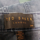 TED BAKER Mens Grey Jeans Size 34R