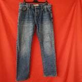 Next Straight Blue Jeans Size 34R