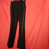 Fiocchi (Italy) Womens Black Wool Blend Trousers Size 42 IT / 10