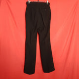 Fiocchi (Italy) Womens Black Wool Blend Trousers Size 42 IT / 10
