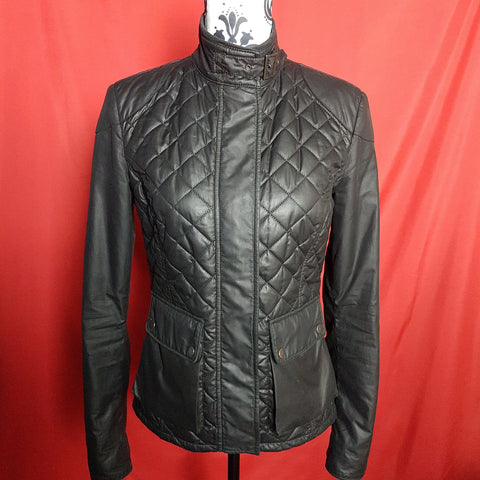 Belstaff Womens Black Jacket Size 42 / M