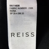 REISS Black White Sequin Dress Size 4 / 32.