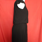 Chico's Black/White/Cream Long Dress Size 8 / S.