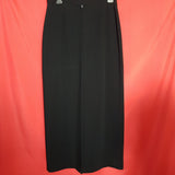 ALBERT NIPON Black Skirt Suit Size 14.