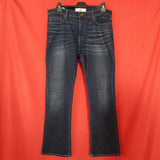 HOLLISTER Mens Blue Bootcut Jeans W34 L30
