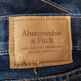 Abercrombie & Fitch Mens Blue Boot Jeans W34 L32
