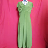 ARTIGIANO Green Long Dress Size 12.