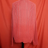 POLO Ralph Lauren Mens Red Cotton Knit Jumper Size M