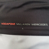 Vodafone McLaren Mercedes Black Jacket Size L