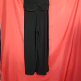 ROMAN Black Jumpsuit Size16.