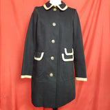 N.W.3. Womens Black Beige Coat Size 16