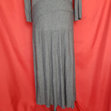 N.W.3 Grey Viscose Long Dress Size 16