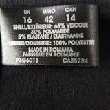 PLANET Black Dress Size 16 / 42