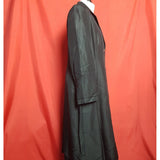 LAURA ASHLEY Black Silk Shirt Dress Size 16 / 42.