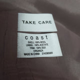 COAST Grey Wool Dress Size 18.