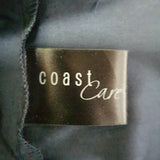 COAST Navy Silk Blouse Size 18.